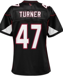 Zeke Turner Arizona Cardinals Nfl Pro Line Womens Alternate Player Jersey - Black