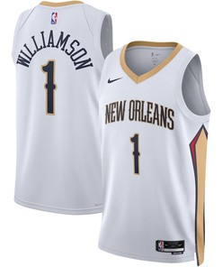 Zion Williamson 1 New Orleans Pelicans Men 2022/23 Swingman Jersey - Association Edition