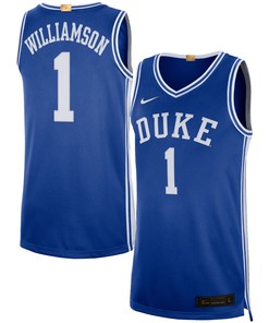 Zion Williamson Duke Blue Devils Alumni Player Limited Basketball Jersey - Royal Ncaa