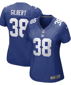 Zyon Gilbert New York Giants Women's Game Player Jersey - Royal