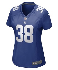 Zyon Gilbert New York Giants Women's Game Player Jersey - Royal
