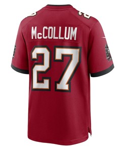 Zyon McCollum Tampa Bay Buccaneers Game Player Jersey - Red