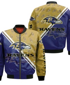 baltimore ravens 3d t shirt hoodie sweater Bomber Jacket