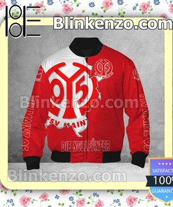1. FSV Mainz 05 Red Bomber Jacket