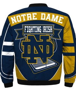 2019 Newest NCAA Jacket Custom Notre Dame Fighting Irish Jacket Cheap