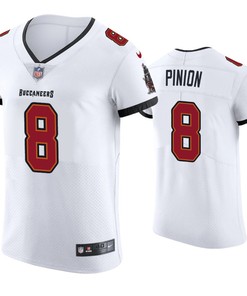 2020 Mens Tampa Bay Buccaneers Bradley Pinion Vapor Elite Jersey White