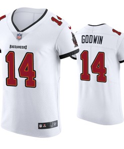 2020 Mens Tampa Bay Buccaneers Chris Godwin Vapor Elite Jersey White