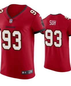 2020 Mens Tampa Bay Buccaneers Ndamukong Suh Vapor Elite Jersey Red