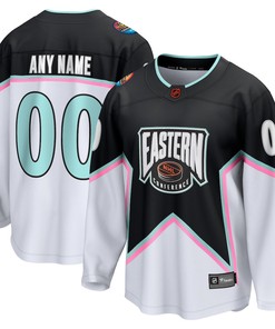 2023 NHL All-Star Game Logo - Eastern Conference Custom Jersey - Black