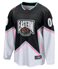 2023 NHL All-Star Game Logo - Eastern Conference Custom Jersey - Black