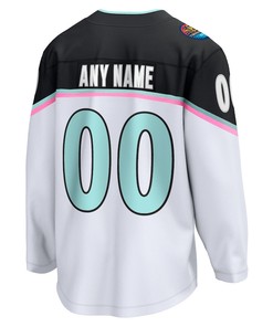 2023 NHL All-Star Game Logo - Eastern Conference Custom Jersey - Black