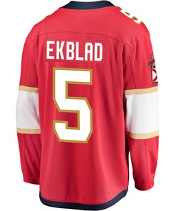 Aaron Ekblad Florida Panthers Breakaway Player Jersey - Red Jersey