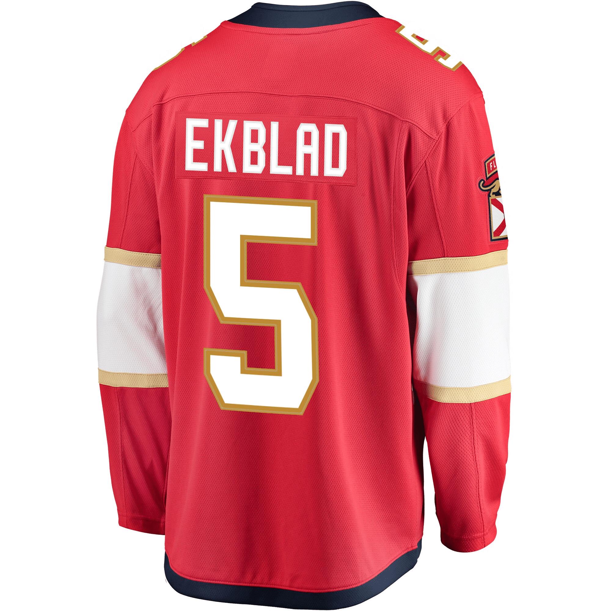 Aaron Ekblad Florida Panthers Breakaway Player Jersey - Red Jersey
