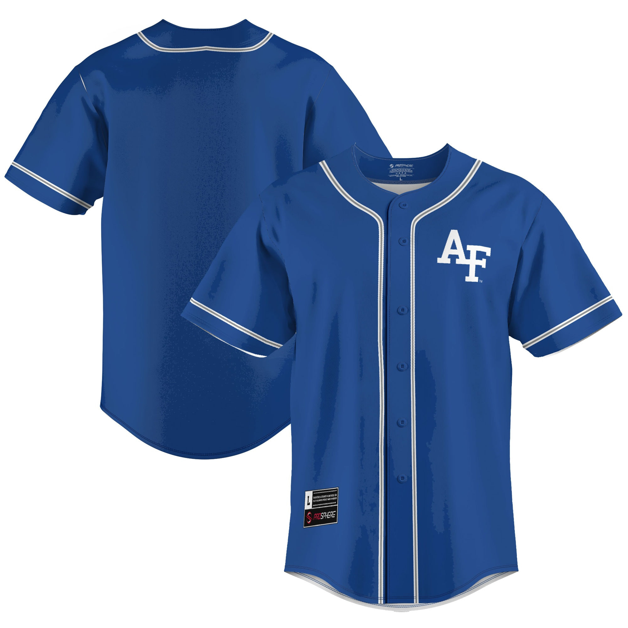 Air Force Falcons Baseball Jersey - Royal Ncaa