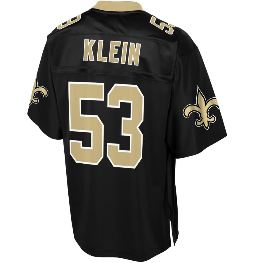 A.j. Klein New Orleans Saints Nfl Pro Line Team Color Player Jersey - Black