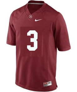 Alabama Crimson Tide #3 Trent Richardson Red Football Jersey