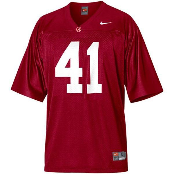 Alabama Crimson Tide #41 Courtney Upshaw Red Football Jersey