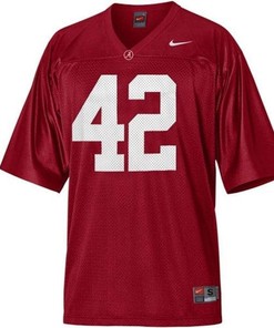 Alabama Crimson Tide #42 Eddie Lacy Red Football Jersey