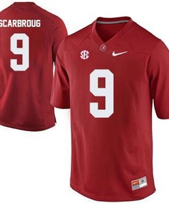 Alabama Crimson Tide #9 Bo Scarbrough Crimson Football Jersey