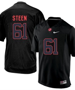 Alabama Crimson Tide Black Anthony Steen College Football Jersey