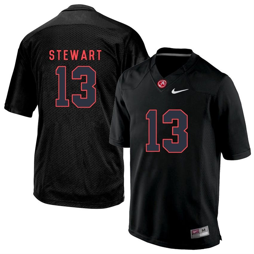 Alabama Crimson Tide Black ArDarius Stewart College Football Jersey
