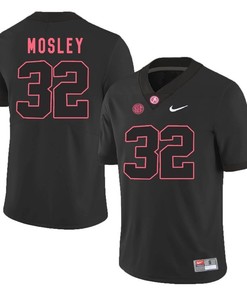 Alabama Crimson Tide Black C.J. Mosley College Football Jersey
