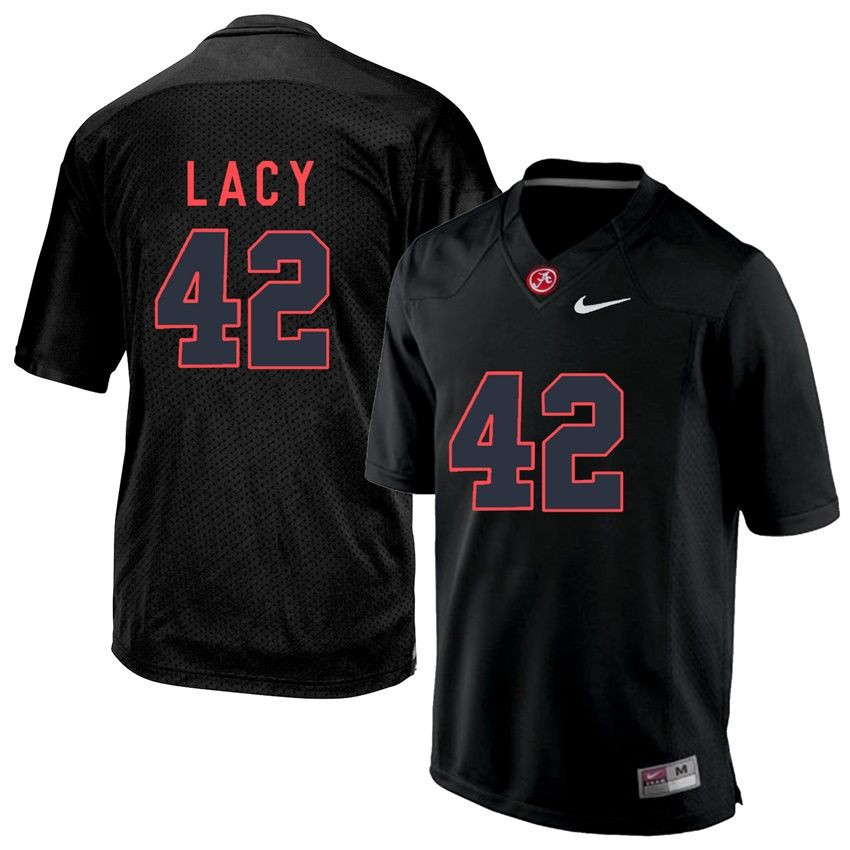 Alabama Crimson Tide Black Eddie Lacy College Football Jersey