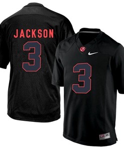 Alabama Crimson Tide Black Kareem Jackson College Football Jersey