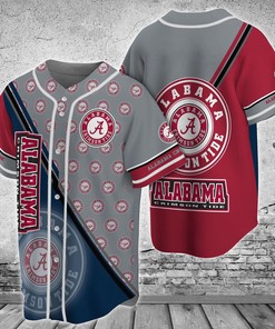 Alabama Crimson Tide NCAA Baseball Jersey Shirt For Fans