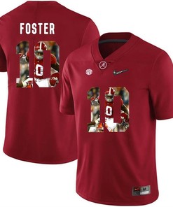 Alabama Crimson Tide Red Reuben Foster College Football Portrait Jersey