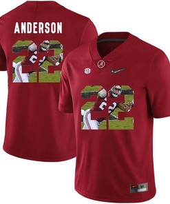 Alabama Crimson Tide Red Ryan Anderson College Football Portrait Jersey