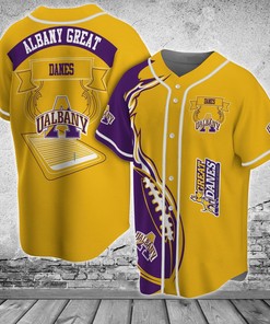 Albany Great Danes NCAA Baseball Jersey Shirt Classic