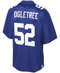 Alec Ogletree New York Giants Nfl Pro Line Youth Team Color Player Jersey - Royal