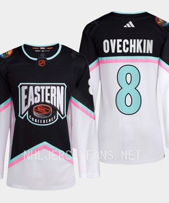 Alex Ovechkin 8 Washington Capitals 2023 All-Star Game Jersey Black Equipment