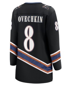 Alexander Ovechkin 8 Washington Capitals Special Edition 2.0 Breakaway Women Jersey - Black
