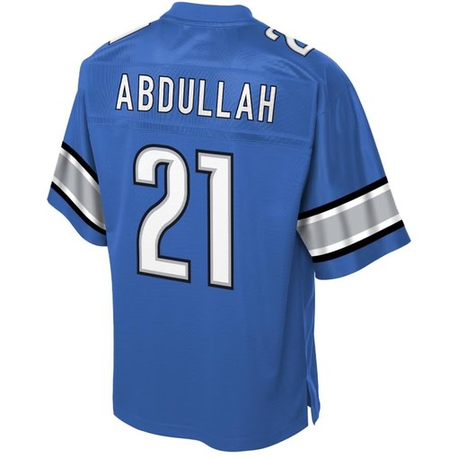 Ameer Abdullah Detroit Lions Nfl Pro Line Historic Logo Player Jersey - Blue