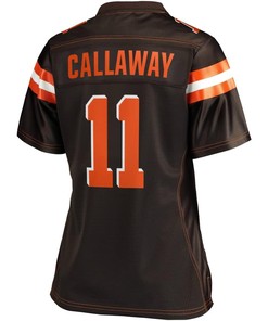 Antonio Callaway Cleveland Browns Nfl Pro Line Womens Player Jersey - Brown