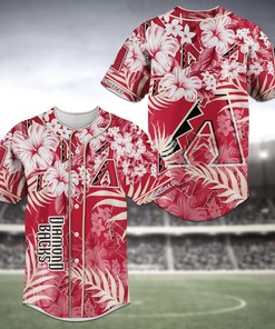Arizona Diamondbacks MLB Baseball Jersey Shirt Flower