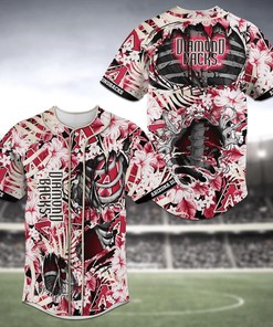 Arizona Diamondbacks MLB Baseball Jersey Shirt Skeleton