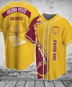 Arizona State Sun Devils NCAA Baseball Jersey Shirt Classic