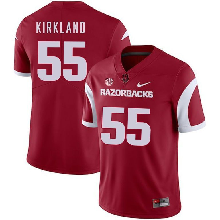 Arkansas Razorbacks 2018 Game Cardinal Denver Kirkland College Football Jersey