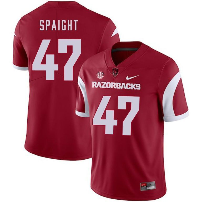 Arkansas Razorbacks 2018 Game Cardinal Martrell Spaight College Football Jersey