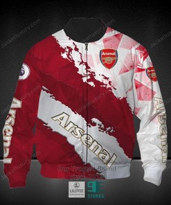 Arsenal FC Dark Red Bomber Jacket