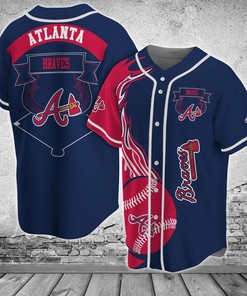 Atlanta Braves MLB Baseball Jersey Shirt Classic