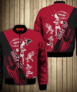 Atlanta Falcons Jackets Cartoon Athlete Ball Star