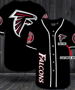 Atlanta Falcons Personalized Custom Name For You Baseball Jersey
