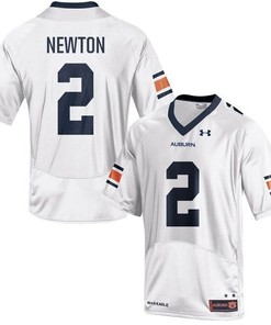 Auburn Tigers #2 Cam Newton White Football Jersey