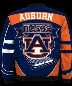 Auburn Tigers Jacket 3D Printed Fire Ball