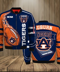 Auburn Tigers Jacket 3D Printed Fire Ball