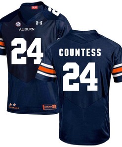 Auburn Tigers Navy Blake Countess Football Player Performance Jersey